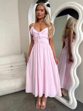 INS Casual Loose Vacation Dress Women