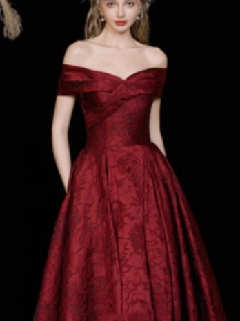 French Style Niche High-end Light Luxury Evening Gown