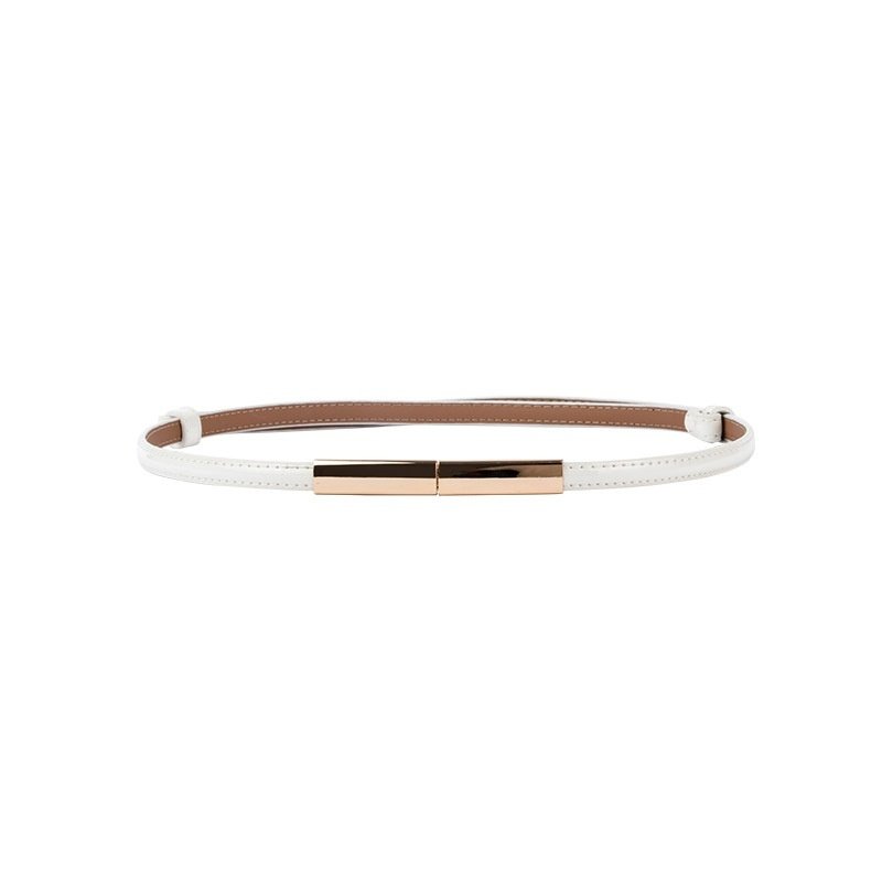 Women's Belt Fashion A Pair Of Buckles Fine Ladies - Image 9